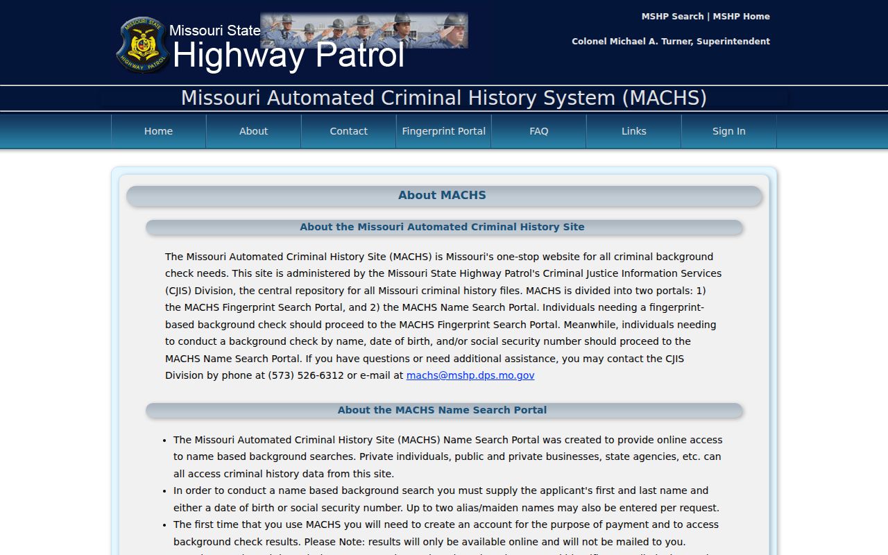 Crawford County criminal history fingerprint scheduling information